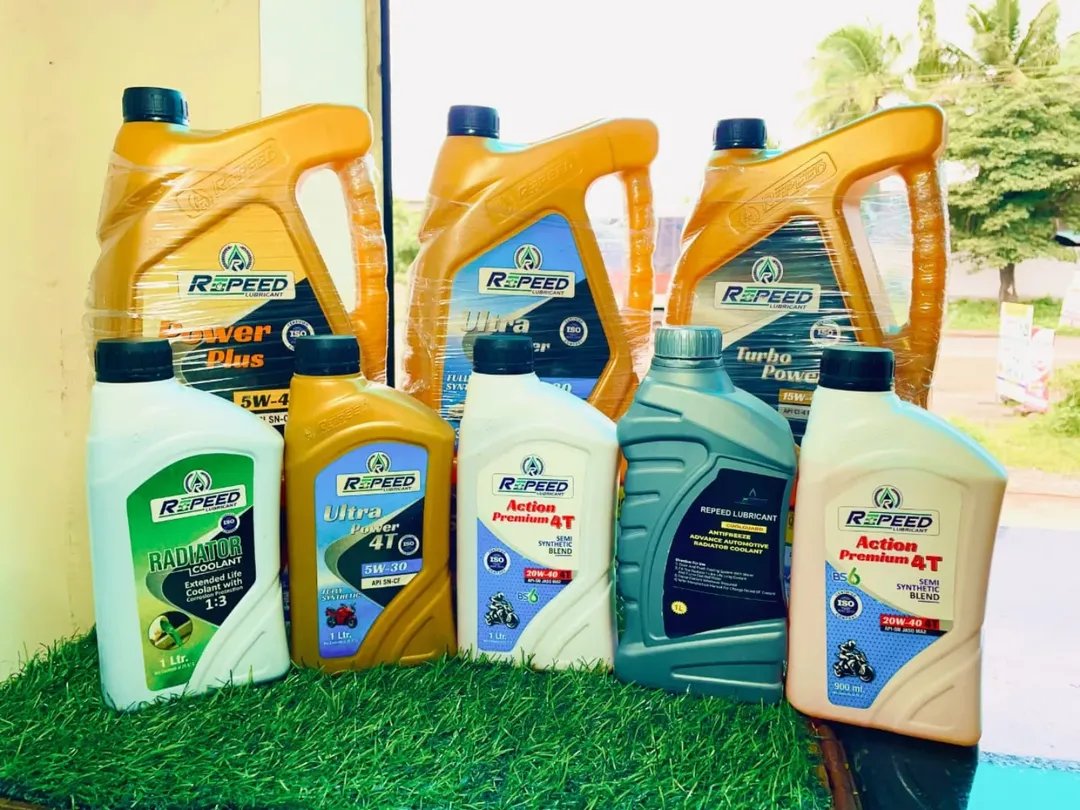 Repeed lubricants product range shoot Nashik